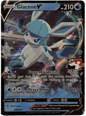 Evolving Skies 040/203 Glaceon V (Prize Pack League Promo)