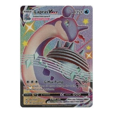 Shining Fates SV111/SV122 Lapras VMAX (Full Art Shiny)