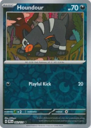 SV Prismatic Evolutions 062/131 Houndour (Reverse Holo)