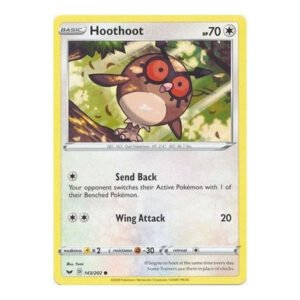 Sword & Shield (Base) 143/202 Hoothoot