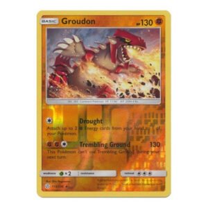 SM Cosmic Eclipse 113/236 Groudon (Reverse Holo)