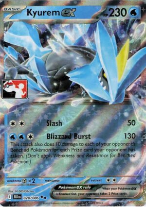 SV Black Bolt 028/086 Kyurem ex (Prize Pack League Promo)