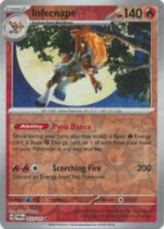 SV Twilight Masquerade 033/167 Infernape (Reverse Holo)