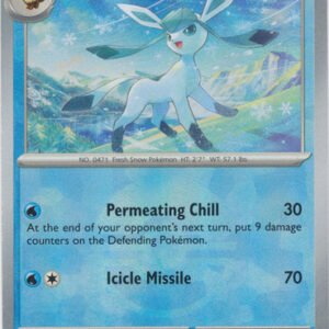 SV Prismatic Evolutions 025/131 Glaceon (POKE BALL Pattern Holo)