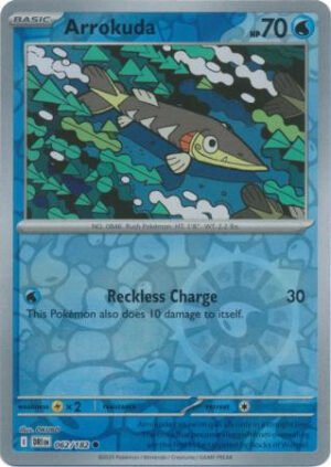 SV Destined Rivals 062/182 Arrokuda (Reverse Holo)