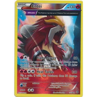 XY Ancient Origins 015/98 Entei (Reverse Holo)