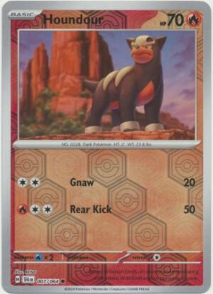 SV Shrouded Fable 007/064 Houndour (Reverse Holo)