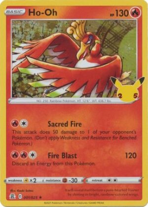 Celebrations 01/25 Ho-Oh (Holo)