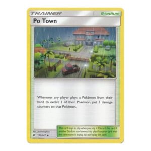SM Burning Shadows 121/147 Po Town