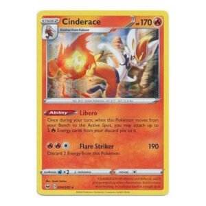 Sword & Shield (Base) 034/202 Cinderace (Holo)