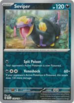 Scarlet & Violet (Base Set) 128/198 Seviper (Reverse Holo)
