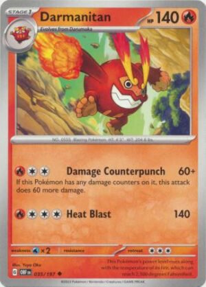 SV Obsidian Flames 035/197 Darmanitan