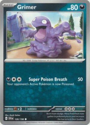 Scarlet & Violet (Base Set) 126/198 Grimer