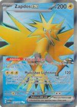 Scarlet & Violet 151 192/165 Zapdos ex (Full Art)