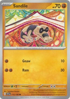 Scarlet & Violet (Base Set) 115/198 Sandile