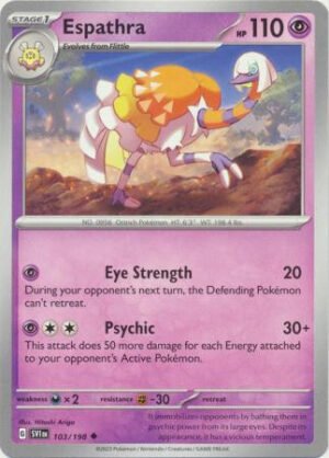 Scarlet & Violet (Base Set) 103/198 Espathra