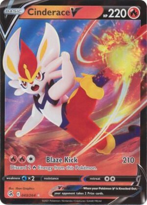 Fusion Strike 043/264 Cinderace V (Half Art)