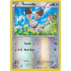XY Phantom Forces 87/119 Bunnelby (Reverse Holo)