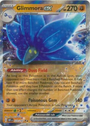 SV Obsidian Flames 123/197 Glimmora ex (Half Art)