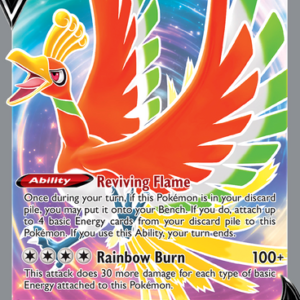 SWSH Silver Tempest 187/195 Ho-oh V (Full Art)