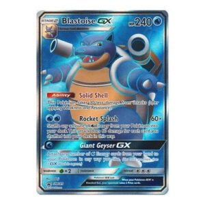 Sun & Moon Promo SM189 Blastoise GX (Full Art)