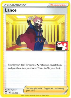 SWSH Silver Tempest 159/195 Lance (Prize Pack League Promo Non-Holo)