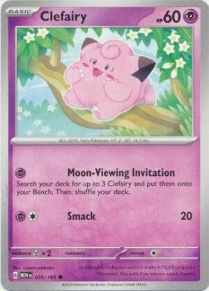Scarlet & Violet 151 035/165 Clefairy