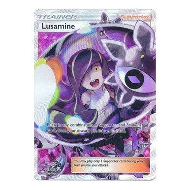 SM Ultra Prism 153/156 Lusamine (Full Art)