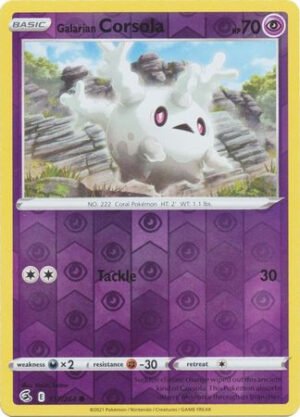 Fusion Strike 117/264 Galarian Corsola (Reverse Holo)