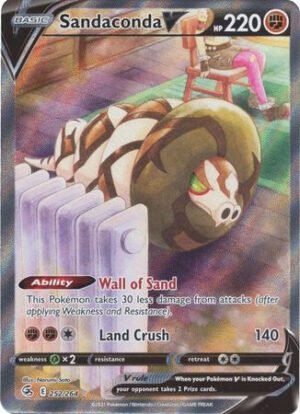 Fusion Strike 252/264 Sandaconda V (Alternative Art, Full Art)