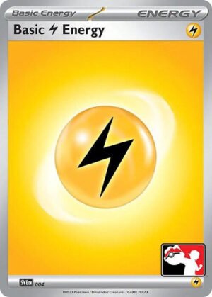 Scarlet & Violet SVE EN04 Basic Lightning Energy (Prize Pack League Promo Non-Holo)