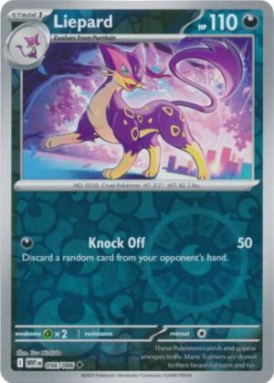 SV White Flare 056/086 Liepard (Reverse Holo)