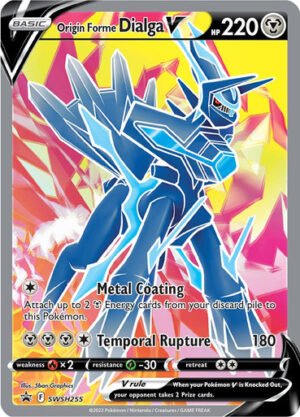 Sword & Shield Promo SWSH255 Origin Forme Dialga V (Full Art)