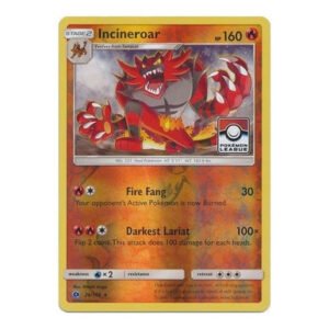 Sun and Moon (Base Set) 26/149 Incineroar (League Promo)