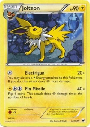Dark Explorers 37/108 Jolteon