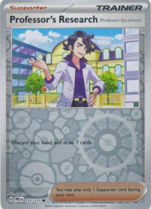 SV Prismatic Evolutions 125/131 Professor's Research [Professor Sycamore] (Reverse Holo)