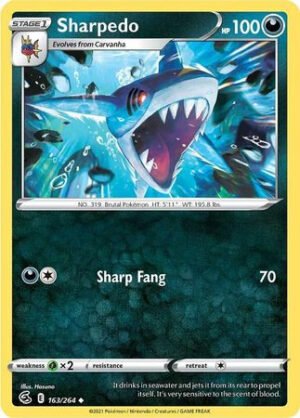 Fusion Strike 163/264 Sharpedo