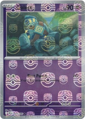 SV Black Bolt 042/086 Golett (MASTER BALL Reverse Holo)