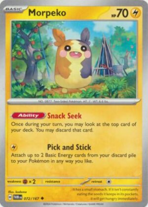 SV Twilight Masquerade 072/167 Morpeko