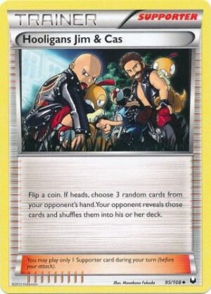 Dark Explorers 95/108 Hooligans Jim & Cas