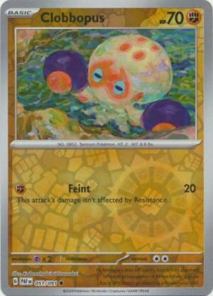 SV Paldean Fates 051/091 Clobbopus (Reverse Holo)