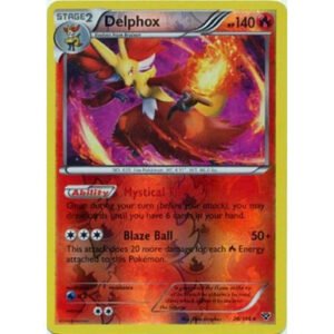 XY Base Set 26/146 Delphox (Reverse Holo)