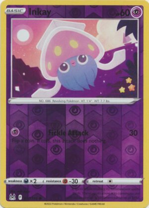 SWSH Lost Origin 077/196 Inkay (Reverse Holo)