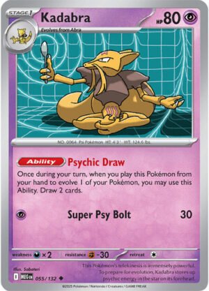 Mega Evolution 055/132 Kadabra