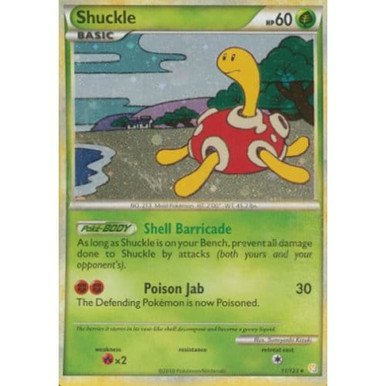HeartGold & SoulSilver 11/123 Shuckle (Holo)