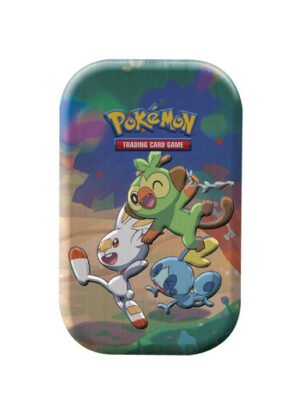 EMPTY Celebrations Mini Tin Gen 8 (Grookey, Scorbunny, Sobble)
