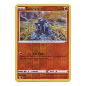 Battle Styles 027/163 Salandit (Reverse Holo)