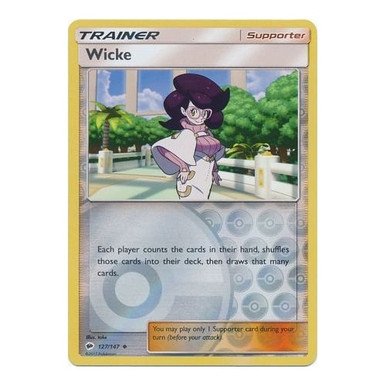 SM Burning Shadows 127/147 Wicke (Reverse Holo)