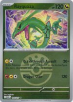 ME Ascended Heroes 153/217 Rayquaza (Reverse Holo BALL SYMBOL)