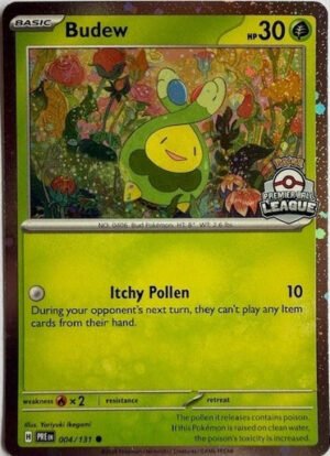 SV Prismatic Evolutions 004/131 Budew (Premier Ball League Promo)